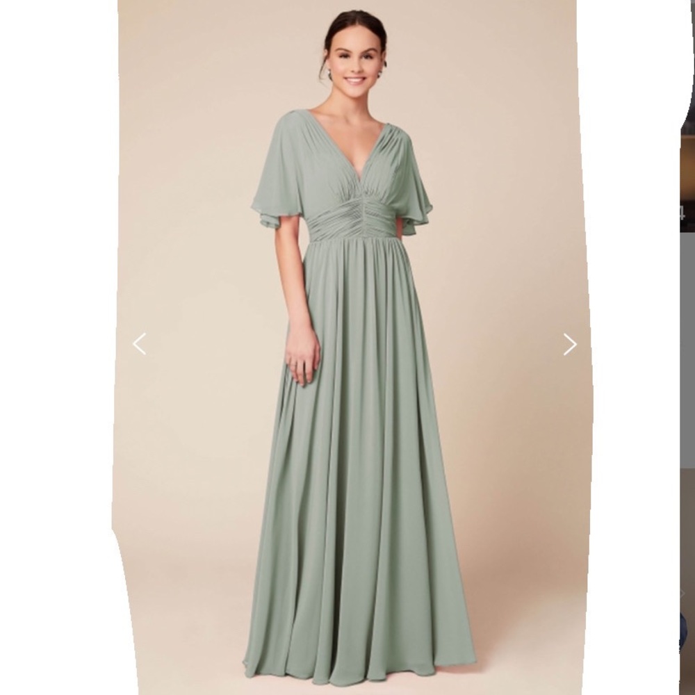 Dear Cleo “Willow” Bridesmaid. “Ivy”/Sage Green Color